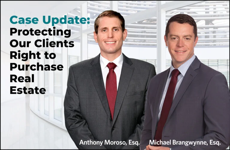 Case Update with Attorneys Tony Moroso and Mike Brangwynne